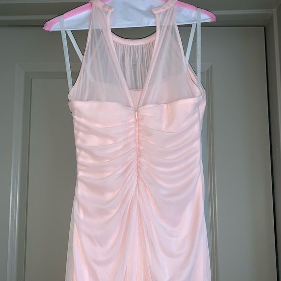 David’s bridal petal colored bridesmaid dress - Picture 7 of 8